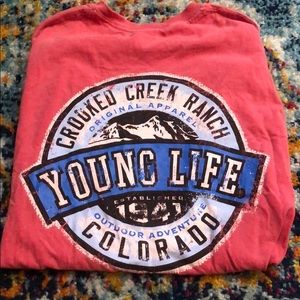 younglife crooked creek ranch t-shirt
